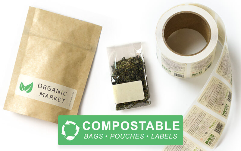 Sustainable Compostable Packaging and Labels
